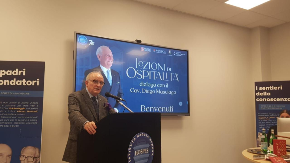 Stresa, il Cavalier Masciaga all’Hospes: una lezione sul futuro del lusso globale